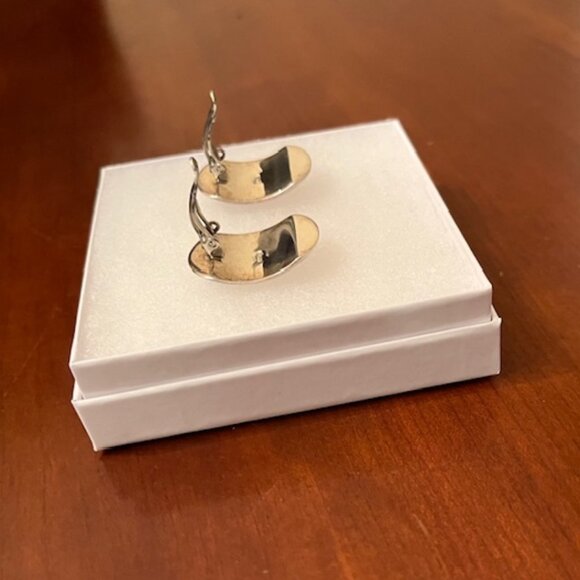 Vintage Engraved Sterling Silver 925 Clip on Earrings - Picture 5 of 11